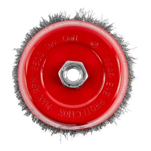 Wire Cup Brush Crimped Plain 150mmxm14 Bulk